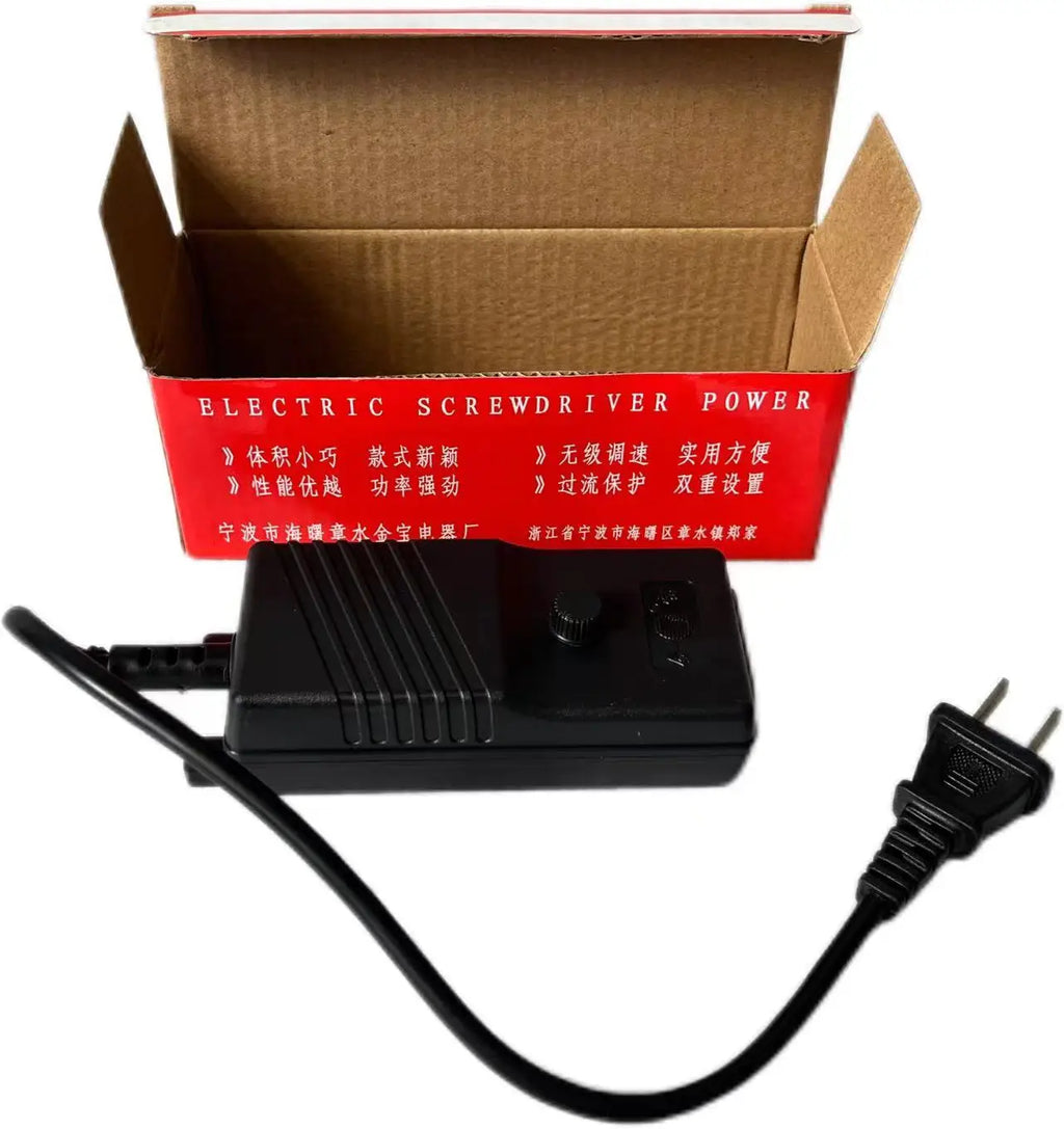 Professional Adjustable Torque Speed Electric Screwdriver Set DIY & Industrial Power Source  Screw Drivers